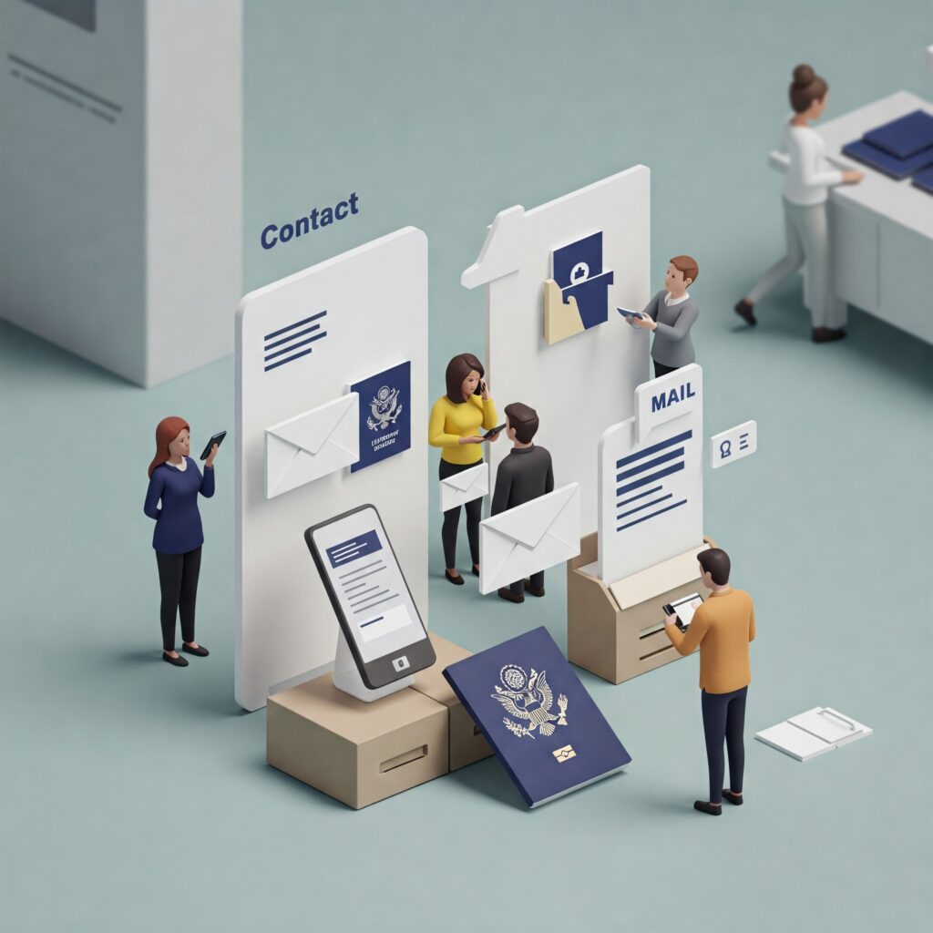 Contacto Pasaporte Americano