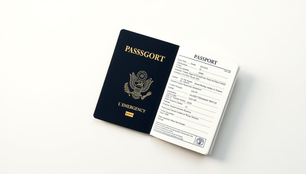 pasaporte de emergencia