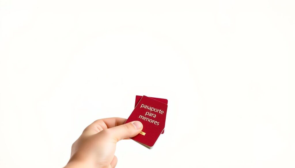 pasaporte para menores