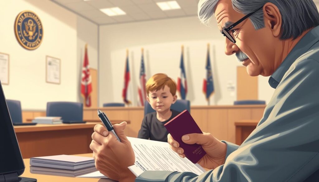 renovación de pasaporte para menores