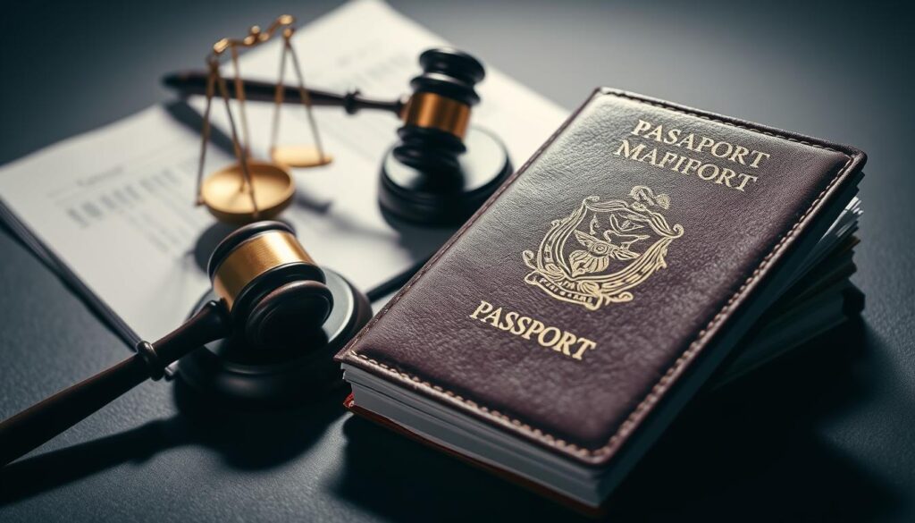 pasaporte y antecedentes penales