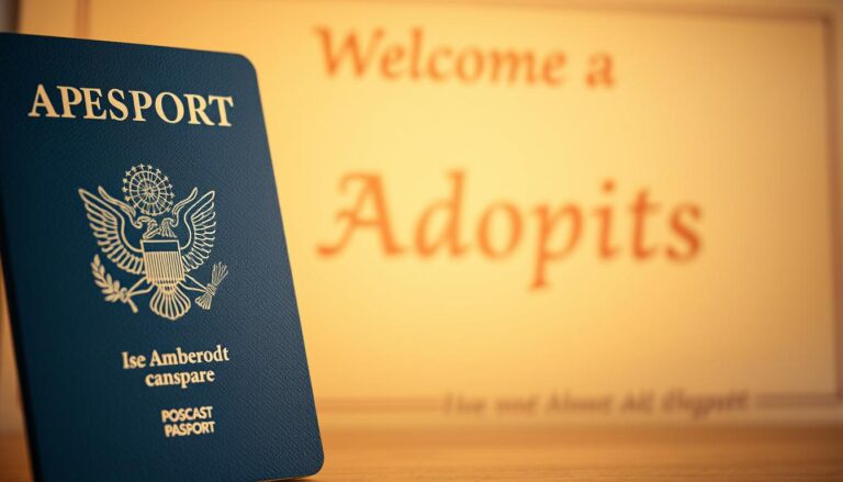 pasaporte americano adopción